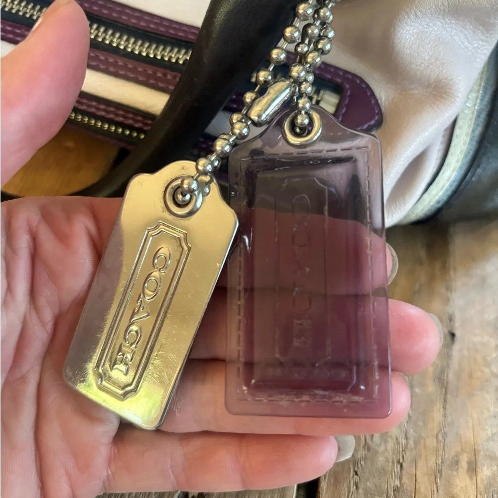 Vintage Coach Madison Sabrina Satchel in Dusty Rose - Excellent Condition - Picture 12 of 17